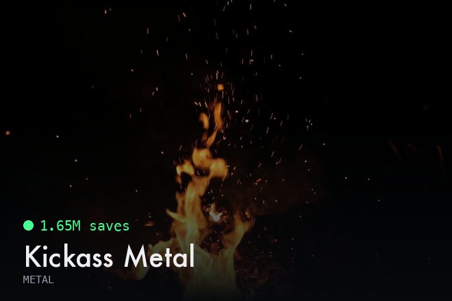 Kickass Metal, 1.65M saves